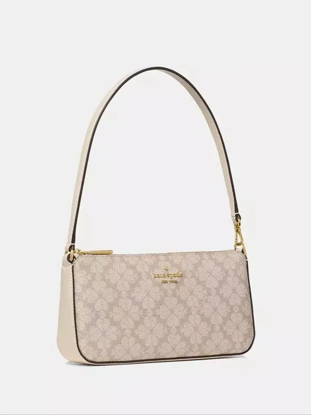 Kate Spade Gemini Mini Bag Dark Beige Moon Dust NWT